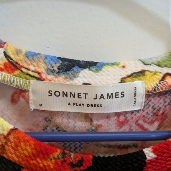 Sonnet James Floral Abstract Dress - Picture 5 of 6